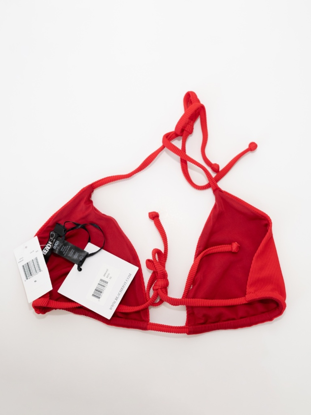 Beach Riot - Winona Soleil Ribbed Triangle‎ Bikini Top - Picture 3 of 9